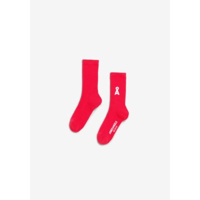 ARMEDANGELS - Chaussettes Saamus - Mars Red