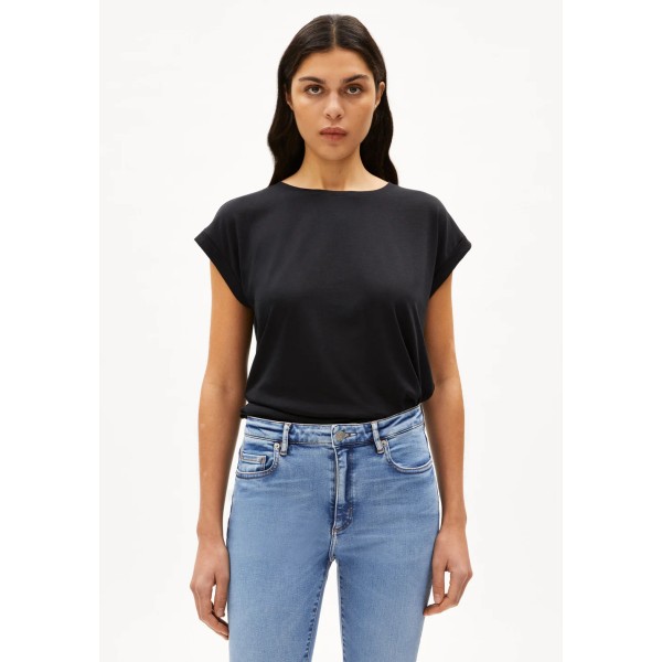 ARMEDANGELS - T shirt Jilaana - Noir