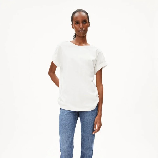 ARMEDANGELS - T shirt Idaara - Blanc