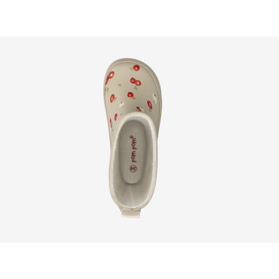 POMPOM - GUMBOOTS - APPLE CHILI PEPER POMPOM - GUMBOOTS - APPLE CHILI PEPER