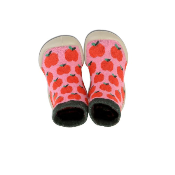 COLLÉGIEN - Chaussons Chaussettes - Pommes