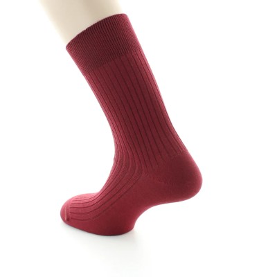 PERRIN – Chaussettes homme à côtes – Laine Bio – Muscat PERRIN – Chaussettes homme à côtes – Laine Bio – Muscat