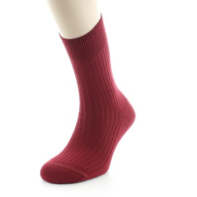 PERRIN – Chaussettes homme à côtes – Laine Bio – Muscat PERRIN – Chaussettes homme à côtes – Laine Bio – Muscat