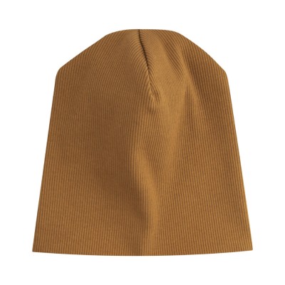 WOOLY ORGANIC - Beanie 2×1 - TOFFEE WOOLY ORGANIC - Beanie 2×1 - TOFFEE