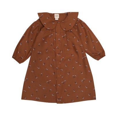 WOOLY ORGANIC - LONG SLEEVE DRES - CARAMEL WOOLY ORGANIC - LONG SLEEVE DRES - CARAMEL