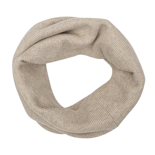 WOOLY ORGANIC - Tube Scarf - Beige