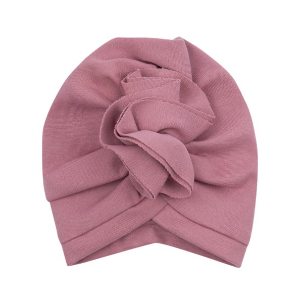 WOOLY ORGANIC - Ruffle Turban - Pink