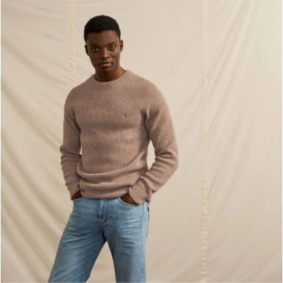 FAGUO - FREHEL - Pull beige chiné FAGUO - FREHEL - Pull beige chiné