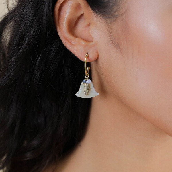 FRANCK HERVAL Boucles d’oreilles Créoles Palma.