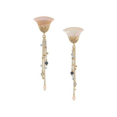 FRANCK HERVAL Boucles d’oreilles Poussoir Palma.
