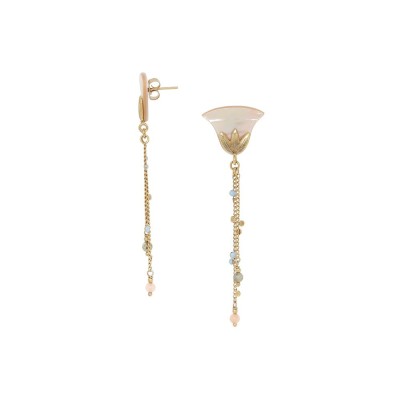 FRANCK HERVAL Boucles d’oreilles Poussoir Palma.