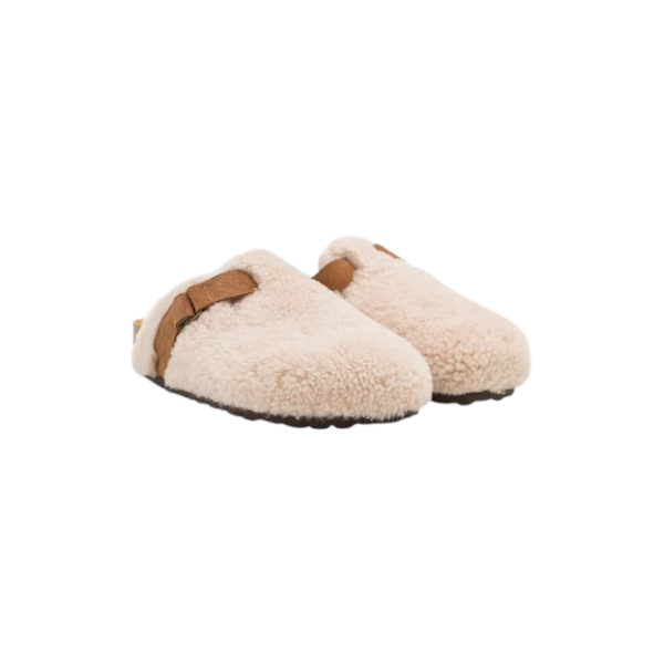 SHEPHERD - Roma Pantoufles - Creme