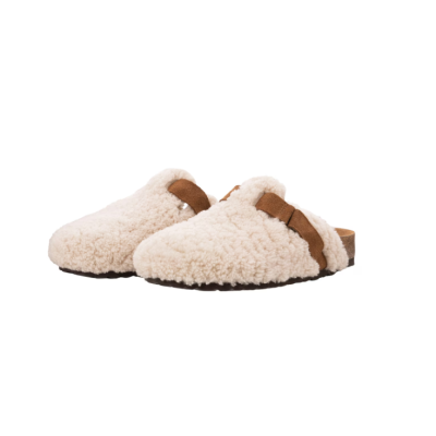 SHEPHERD - Roma Pantoufles - Creme