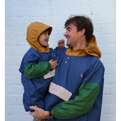 POULE PARTY - PONCHO - ASH BLUE - Enfant