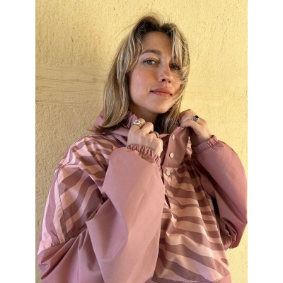POULE PARTY - Poncho - Zebra - Adulte POULE PARTY - Poncho - Zebra - Adulte