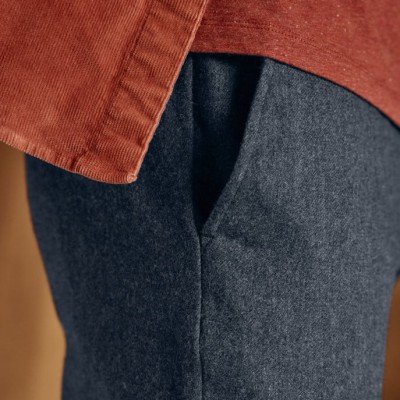 FAGUO - Dreuille - Pantalon - Coupe Fuselée - Marine