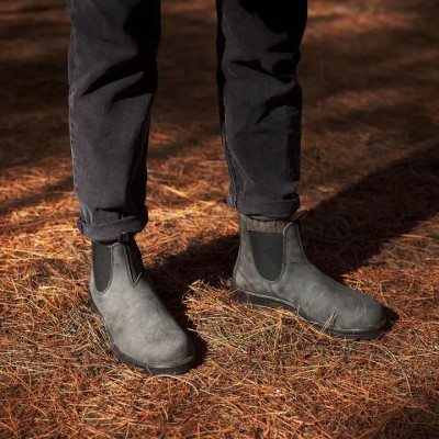 BLUNDSTONE - Boot Rustic Black