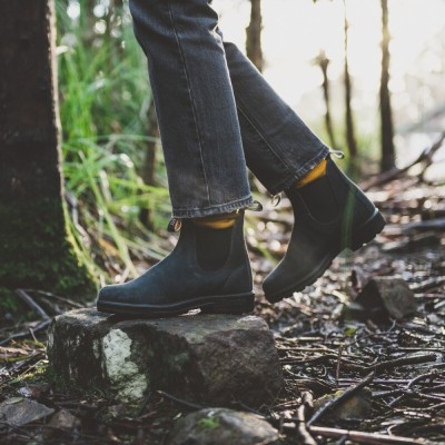 BLUNDSTONE - Boot en Daim Navy