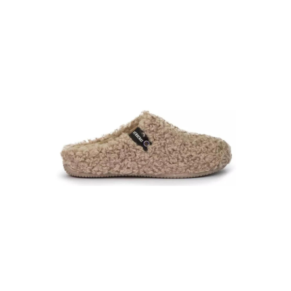 VERBENAS - Pantoufles - York Curly Camel