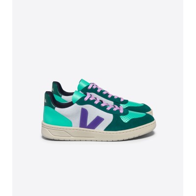VEJA - Baskets V10 Suede - Multico Purple Pierre VEJA - Baskets V10 Suede - Multico Purple Pierre