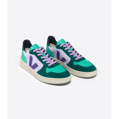 VEJA - Baskets V10 Suede - Multico Purple Pierre VEJA - Baskets V10 Suede - Multico Purple Pierre