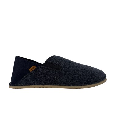 FRODDO - CHAUSSONS - SLIP ON WOOLY BAREFOOT - DARK BLUE