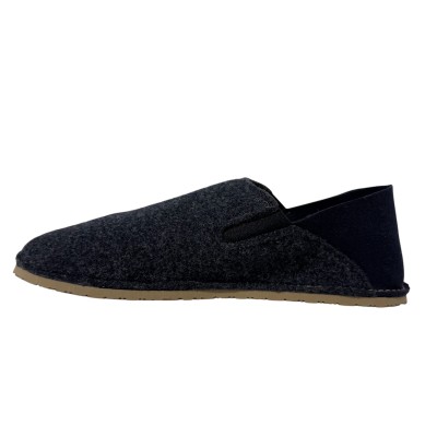 FRODDO - CHAUSSONS - SLIP ON WOOLY BAREFOOT - DARK BLUE